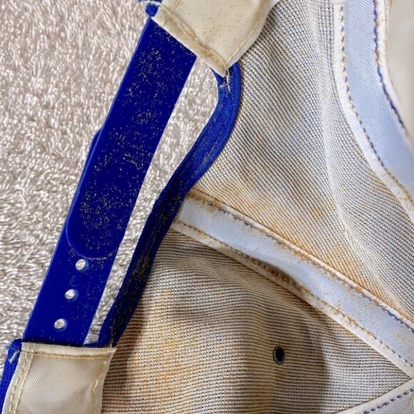 Vintage 1983 Blue Yellow Hat - Picture 7 of 9